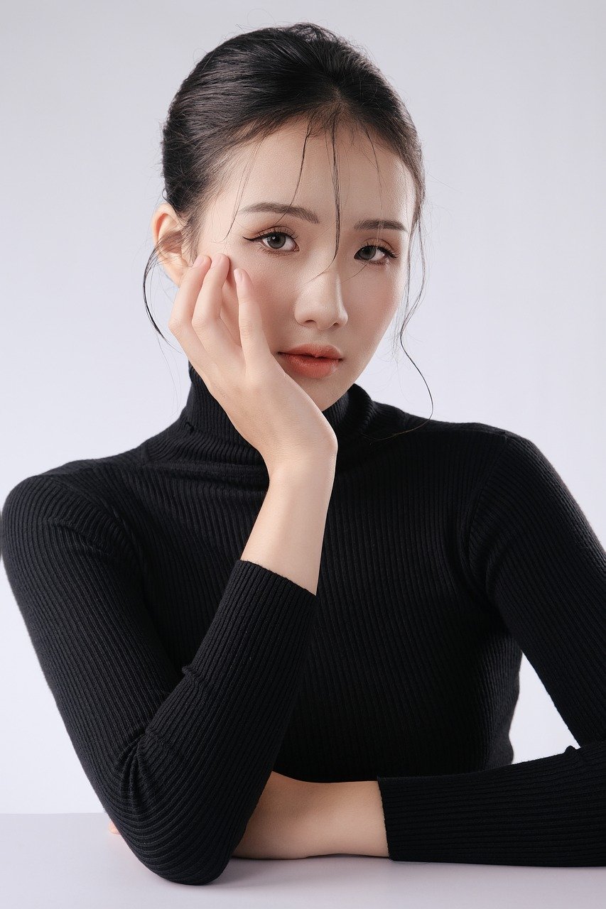 women, face, retouch